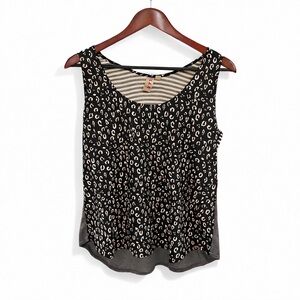 Anthropologie Dolan Mixed Print Sleeveless Top Large